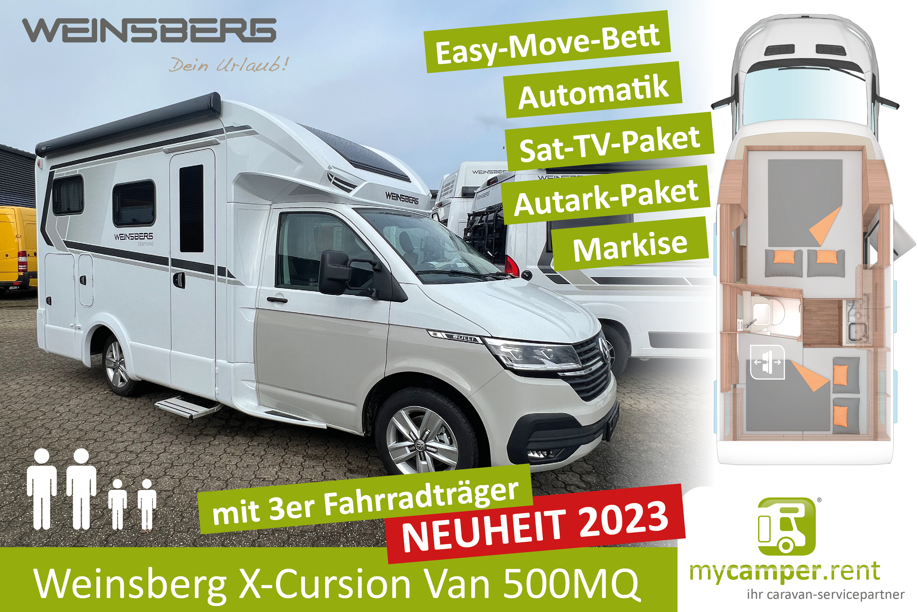 Weinsberg X-Cursion Van 500 MQ EDITION [PEPPER]